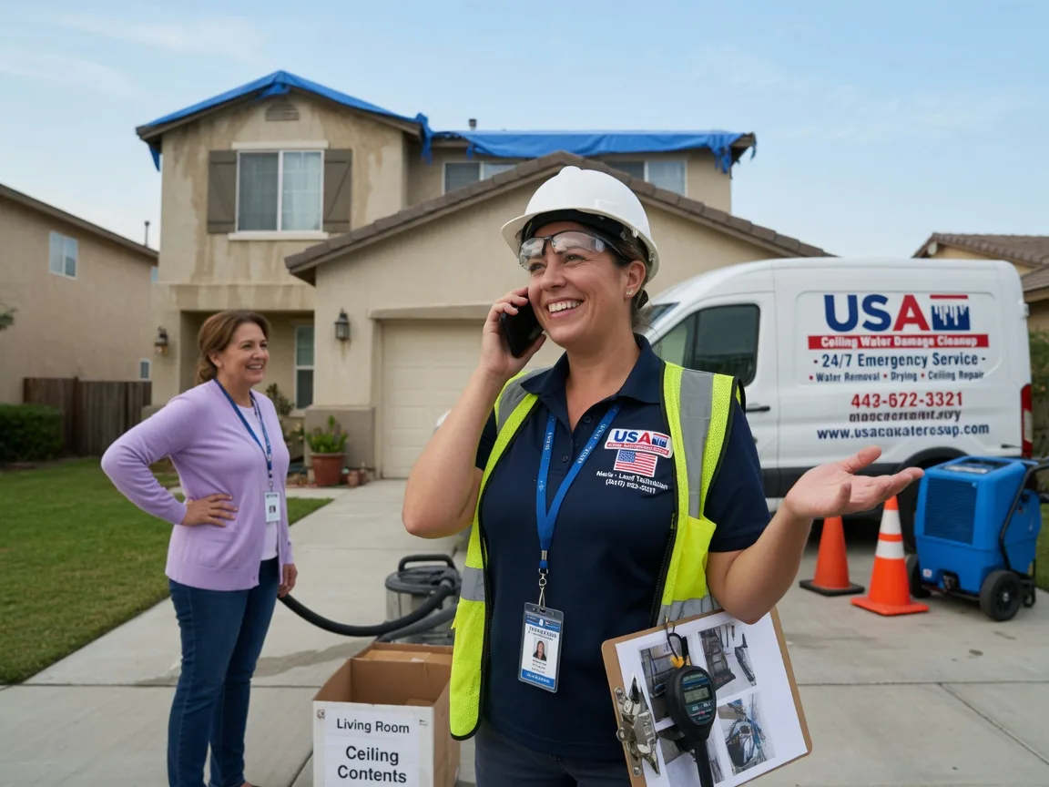Ceiling Water Damage Restoration Saint Donatus, IA FAQs